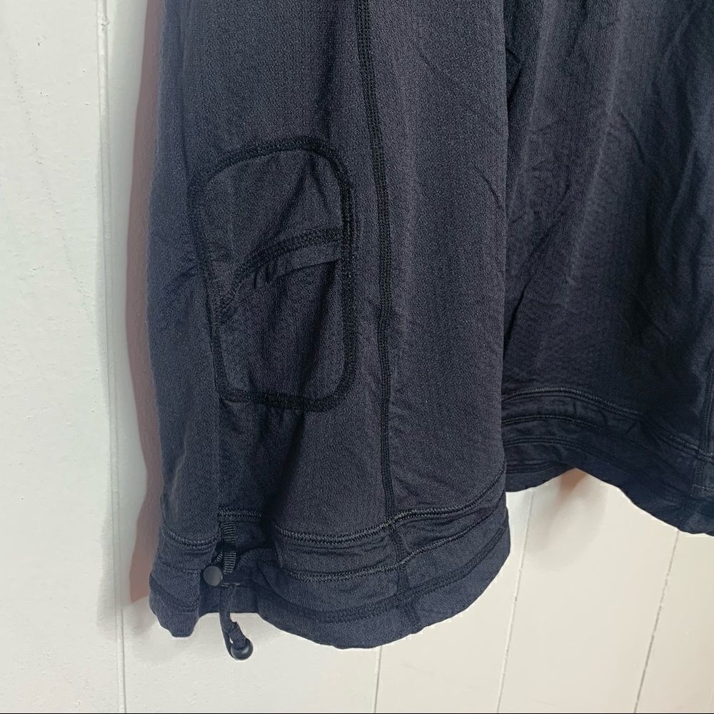 Lululemon Tank Top Black Elevate Adjustable Cinch Waist Womens Size 6 Gym Yoga - Picture 4 of 7